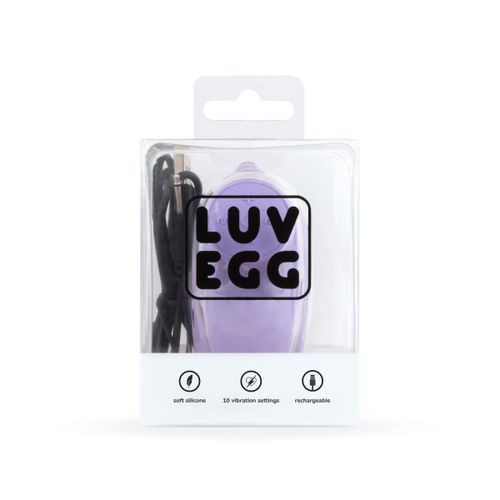 Vibrirajuće jaje LUV EGG XL, ljubičasto slika 11