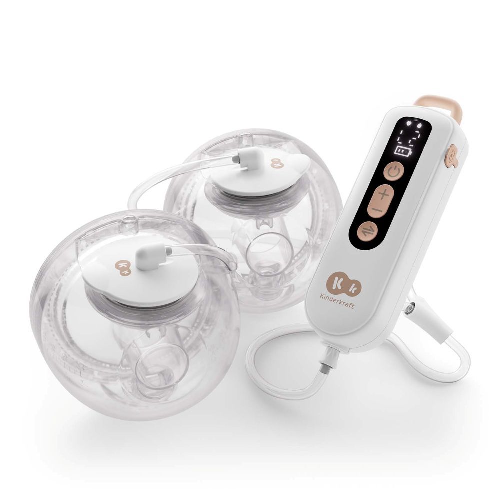 Kinderkraft Dvostruka električna izdajalica GENTLEFLOW, golden slika 4