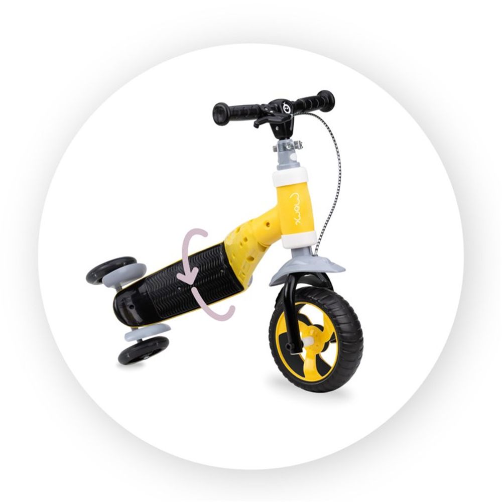 Momi Romobil guralica Elios, Yellow slika 12