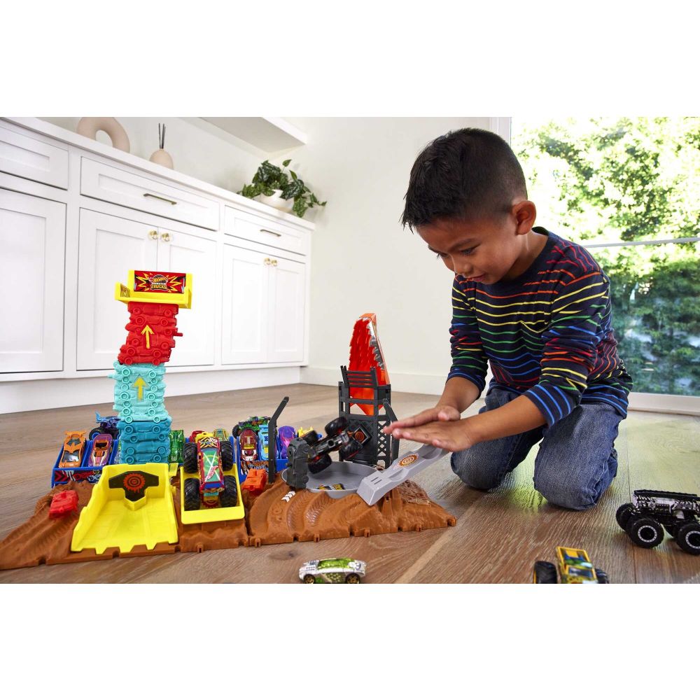 Hot Wheels Monster Truck Arena Smashers - Set za igru sa autićima, 1kom slika 10