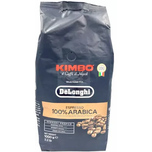 100% ARABICA DE'LONGHI-KIMBO kafa u zrnu 1kg slika 1