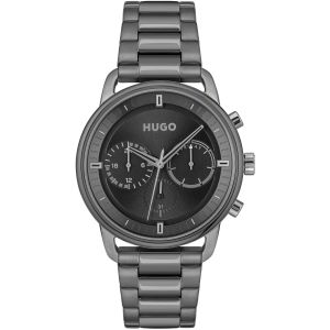 Uniseks satovi Hugo Boss 1530234 Tamno sivo (Ø 44 mm)