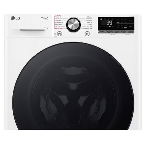 LG F4WR711S2W Veš mašina sa parom, 11kg, 1400rpm, AI DD™ tehnologija, TurboWash™360, WiFi Funkcija slika 2