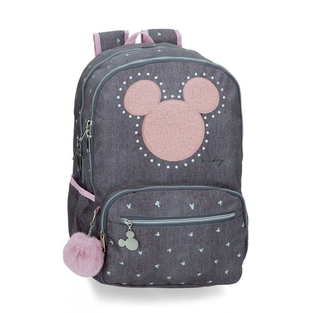 Disney Ranac 44 cm, Mickey Studs 3822721, antracit slika 1