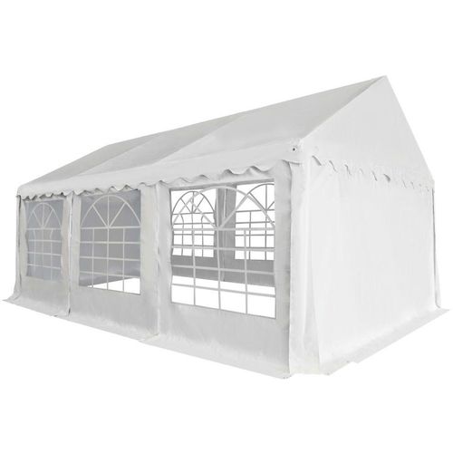 Vrtni šator od PVC-a 4 x 6 bijeli slika 7