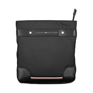 TOMMY HILFIGER MAN BLACK SHOULDER BAG