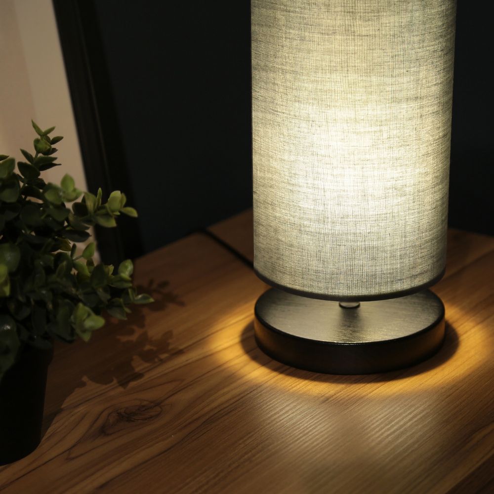AYD-2897 Antracitna Stolna Lampa slika 2
