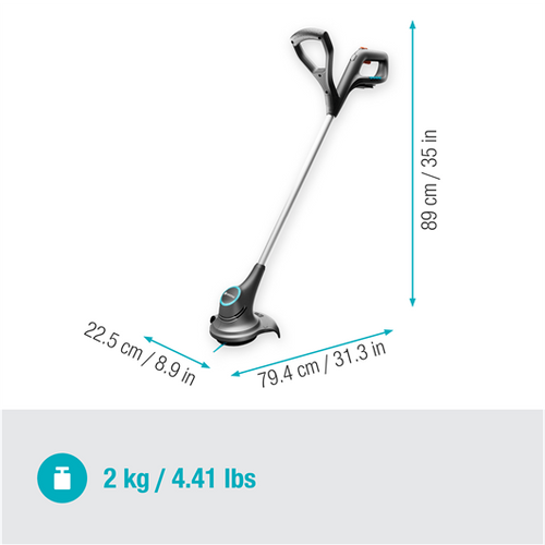 Gardena baterijski trimer smallcut 23/18v p4a GA 14702-55 slika 2