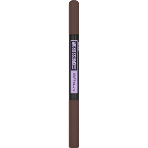Maybelline New York Express Brow Satin Duo olovka za obrve Dark Brown 04 slika 2