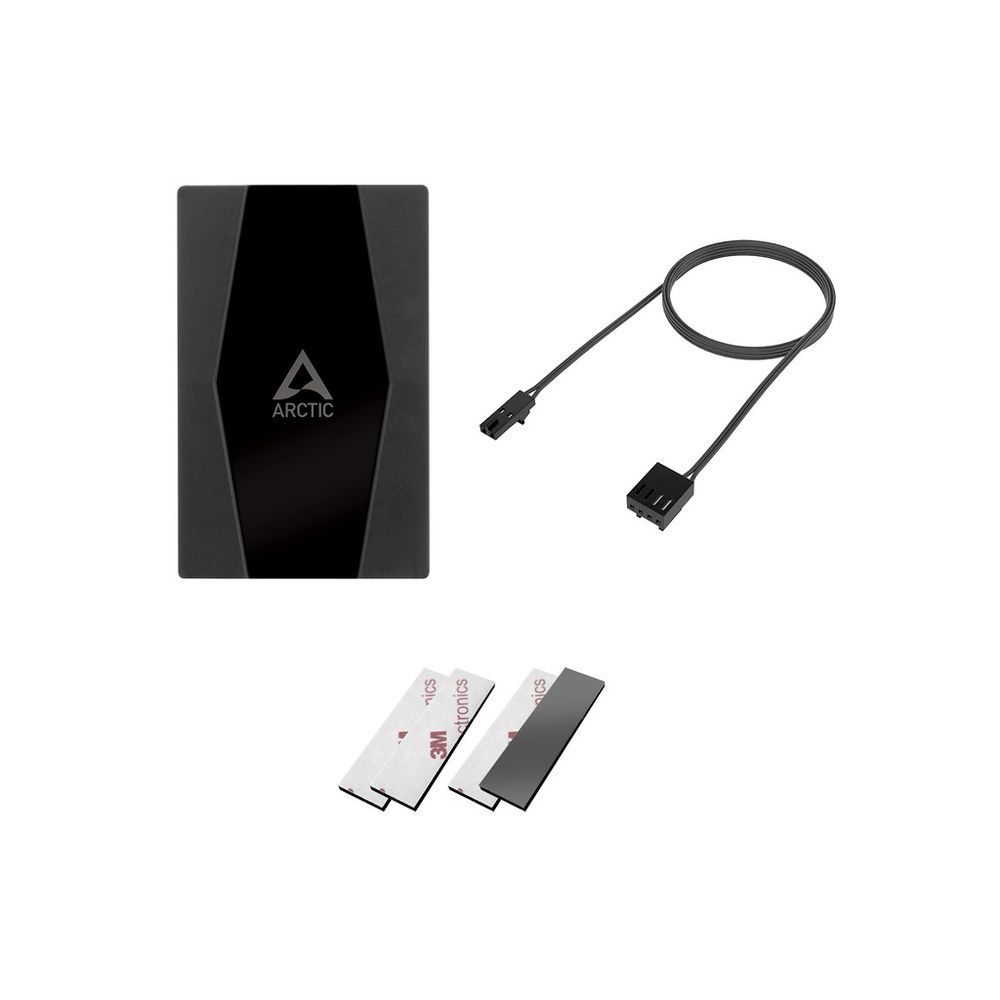 Arctic case fan hub 10 port PWM fan hub, SATA power slika 2