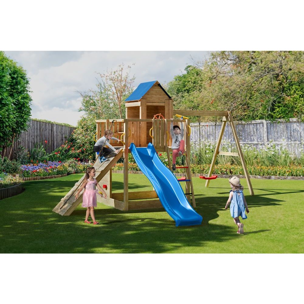 Fungoo Set TREEHOUSE 3 - Drveno dječije igralište slika 5