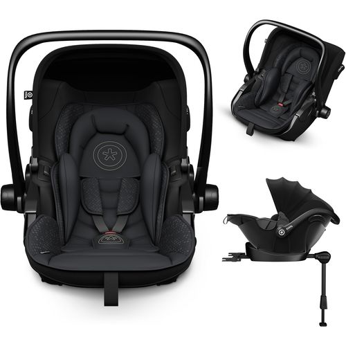 Kiddy autosjedalica EVOLUNA I-SIZE 2 s ISOFIX bazom, Midnight black slika 1