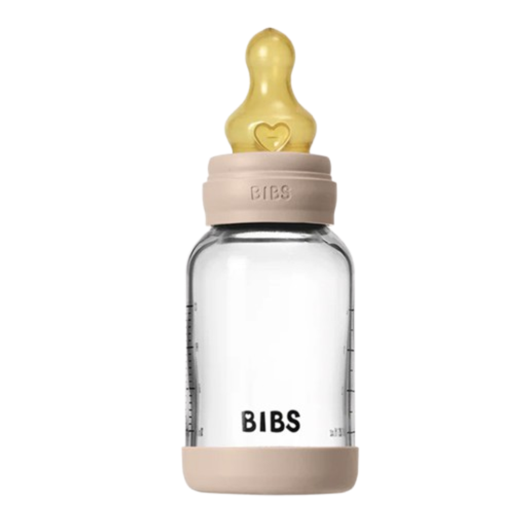 Bibs Staklena flašica za bebe Latex 120ml, Blush slika 1