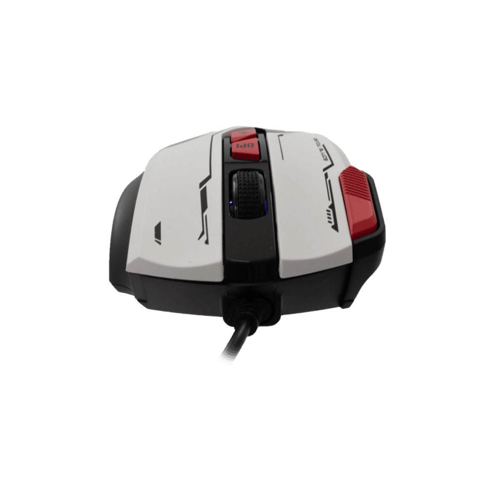 Baracuda Miš BGM-042 MANTA / 12.800 dpi, bijeli slika 5