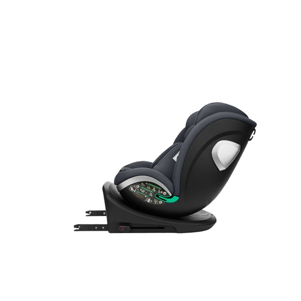 Kikka Boo Rotirajuća autosjedalica I-Drive 40-150cm i-Size Isofix, Dark Grey slika 8