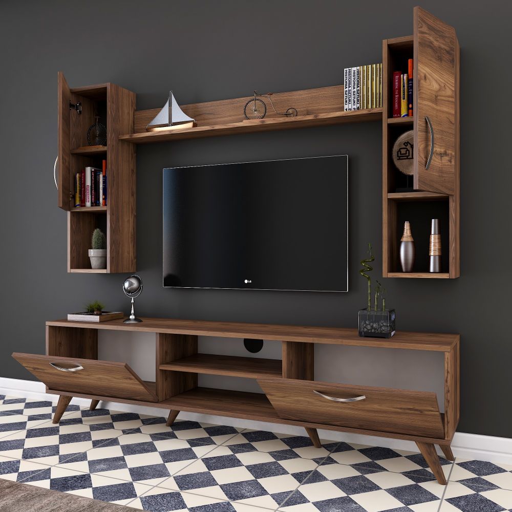 DUPLI M27 - 284 Walnut TV Unit slika 4