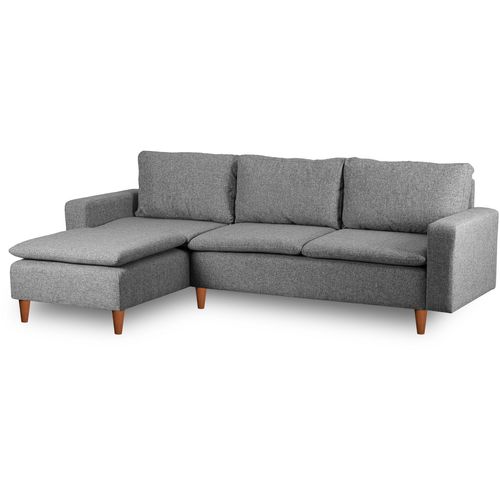 Atelier Del Sofa Kutna garnitura, Svijetlo siva, Lungo - Light Grey slika 6