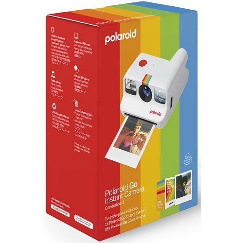 POLAROID Originals GO2 Everything Box bijeli analogni instant fotoaparat slika 1