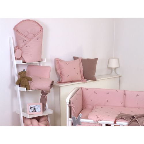 Amy posteljina set 2 elem. Pure Rose (za krevetić 120x60 cm) slika 3