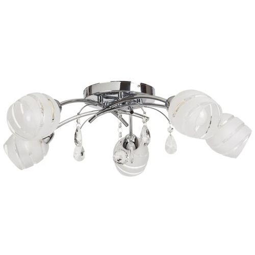 Rabalux Melissa plafonska lampa E14 5x max60W hrom Moderna rasveta slika 3