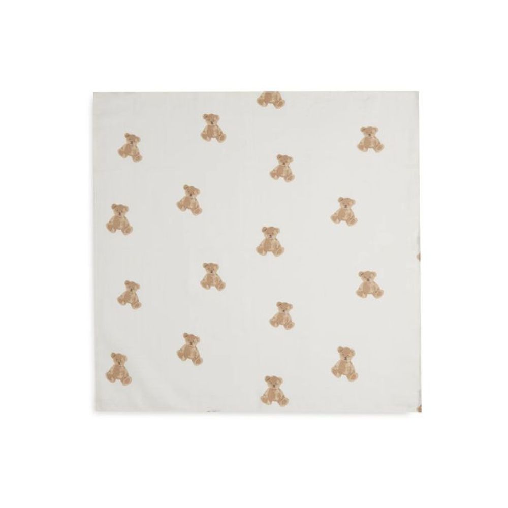 Jollein Muslin pelene Teddy Bear 70x70cm, 3kom slika 2