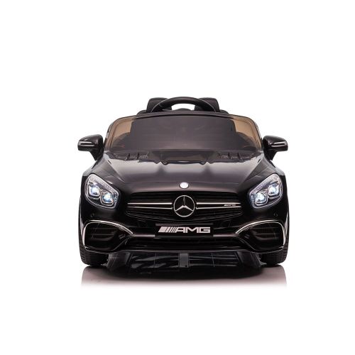 Licencirani auto na akumulator Mercedes SL65 S LCD - crni/lakirani slika 2