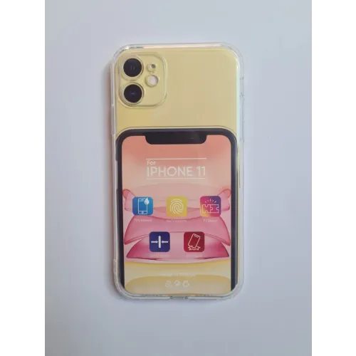 iPhone 11 transparent ojačane ivice slika 1