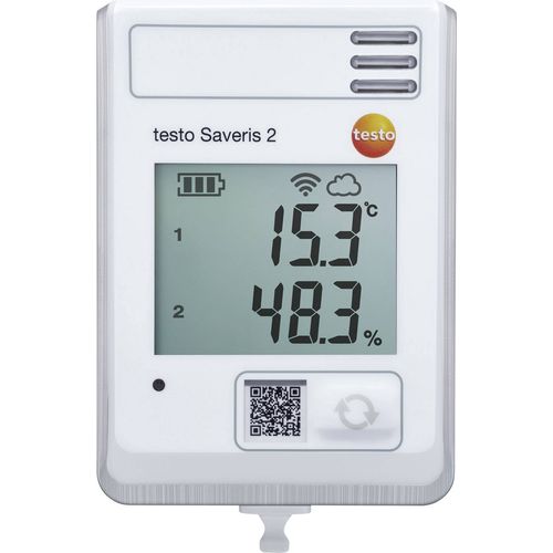 testo Saveris 2-H1 višenamjenski uređaj za pohranu podataka  Mjerena veličina temperatura, vlaga -30 do 50 °C 0 do 100 % rF slika 6