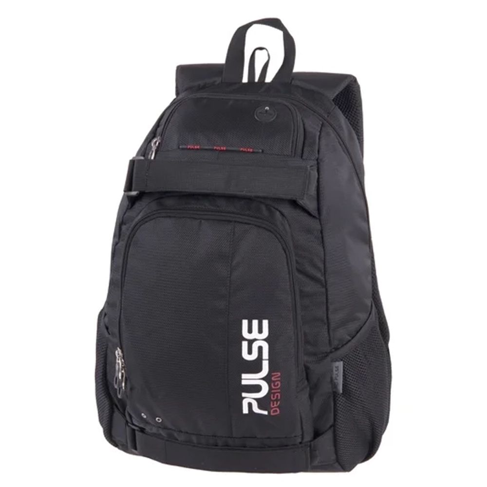 Pulse Ruksak Scate Stripe, Crni slika 1