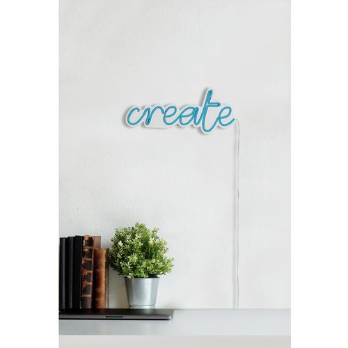 Wallity Ukrasna plastična LED rasvjeta, Create - Blue slika 13