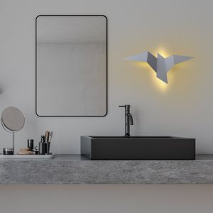 Pacalı - 13501 - L Grey Wall Lamp