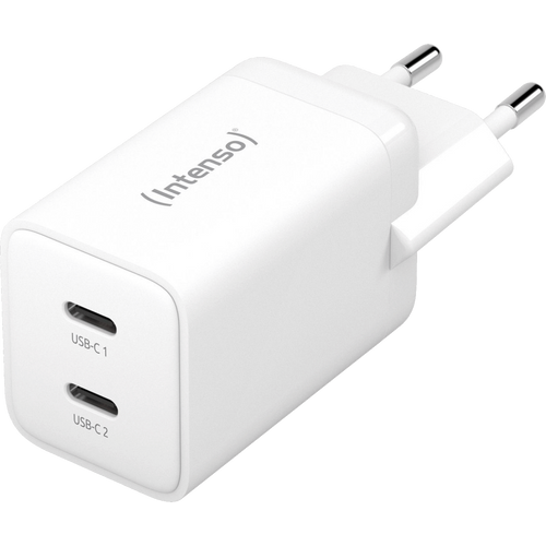 Intenso Punjač kučni, brzi, 2 x USB-C, 3A, 40W - Power Adapter W40CC GaN slika 2