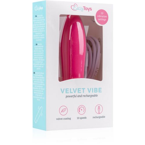 Mini vibrator Velvet, ružičasti slika 7