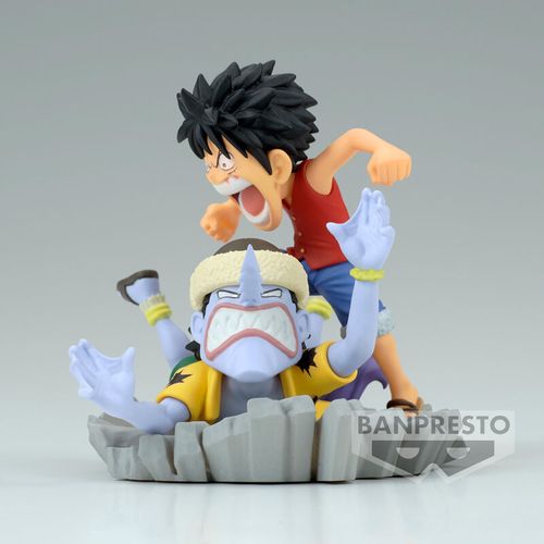 One Piece WCF Log Stories Luffy vs Arlong figure 7cm slika 4