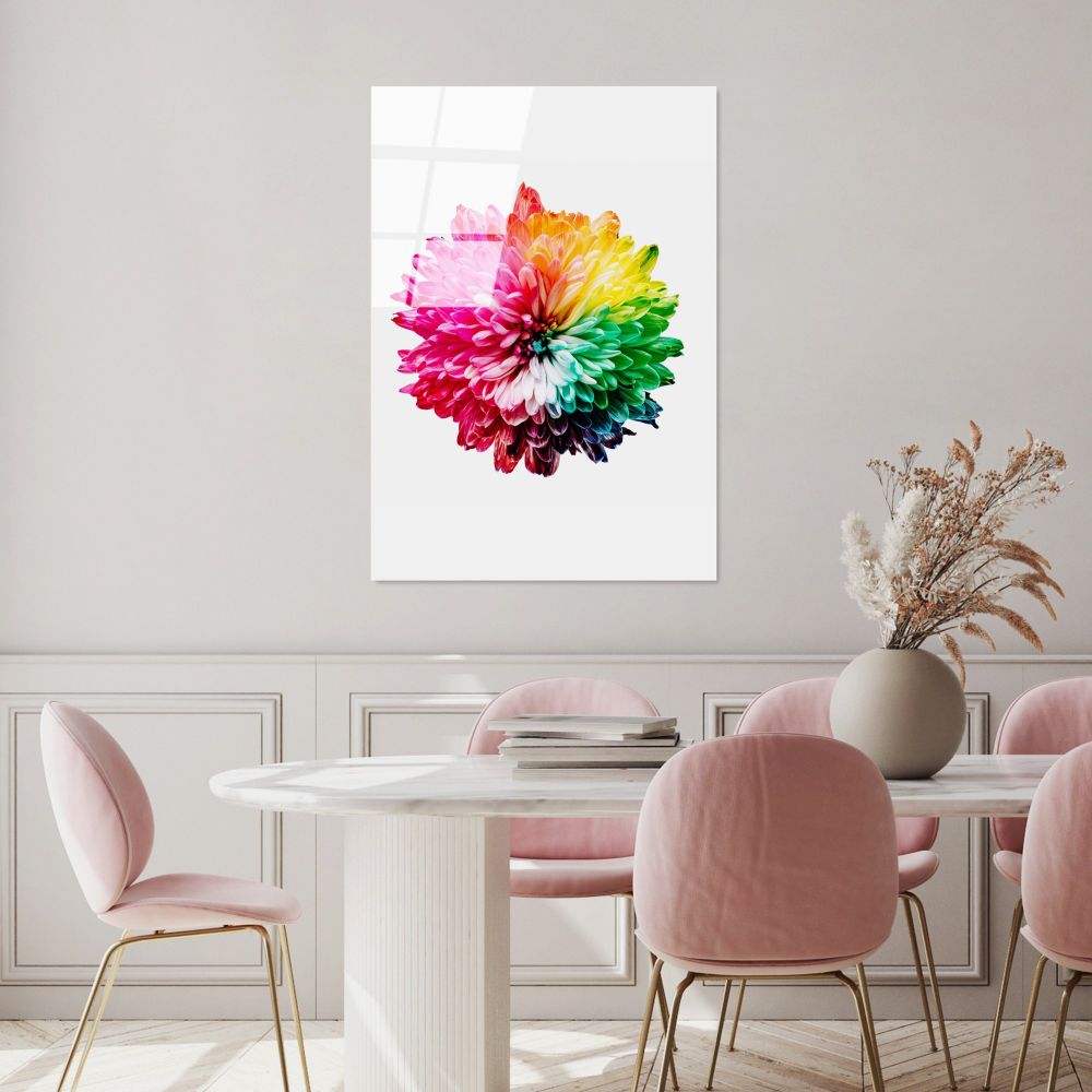 UV-202 Dekorativna Slika na Kaljenom Staklu, 70 x 100 cm, Višebojna slika 2