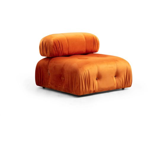 Atelier Del Sofa Kutna garnitura, naranča, Bubble Corner ( L1-O1-1R -Puf) - Orange slika 3