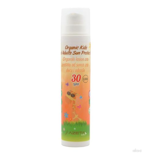 Azeta Bio organska sun krema za decu i odrasle SPF30 100ml slika 1