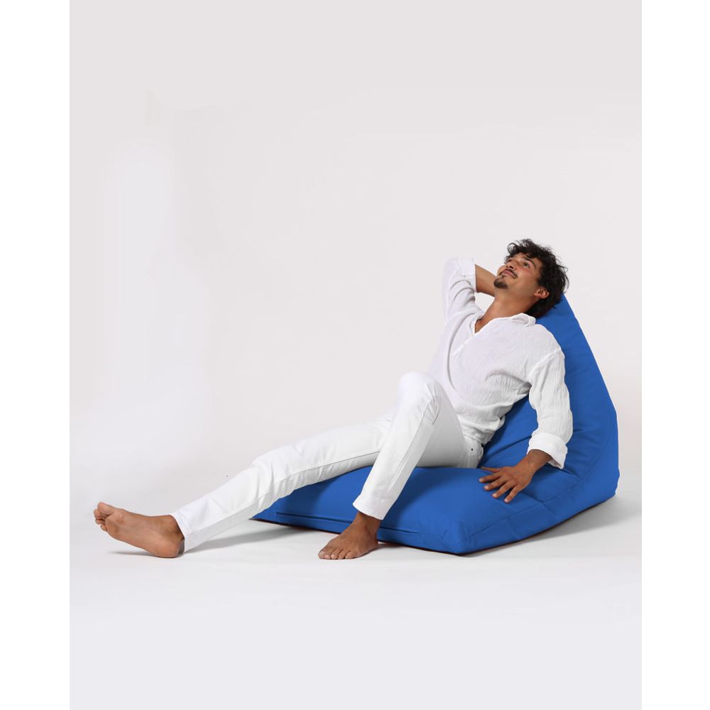 Piramida Veliki Krevet Pouf - Plavi Vrt Bean Bag slika 12