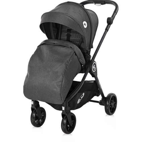 LORELLI PATRIZIA Kolica Dark Grey 2u1 SET: Košara + Putna Torba + Zimska Navlaka (do 15 kg) slika 5