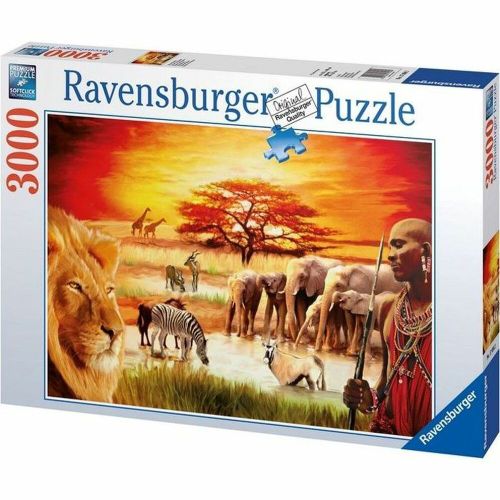 Puzzle Ravensburger Massai Pride (3000 Dijelovi) slika 1