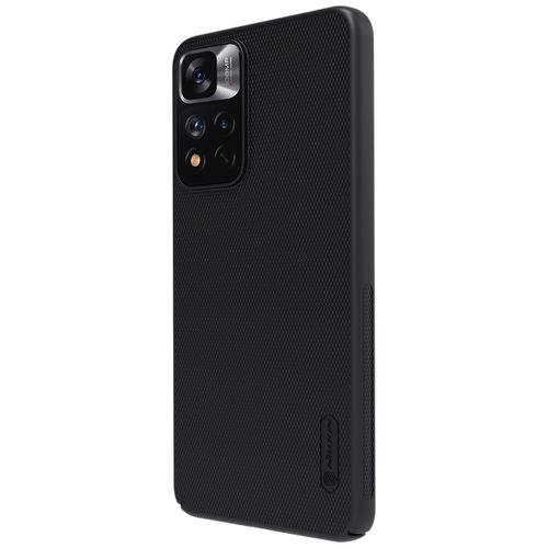 Nillkin Super Frosted Shield Pro izdržljiva maska za Xiaomi Redmi Note 11 Pro+ 5G / 11 Pro crna slika 3