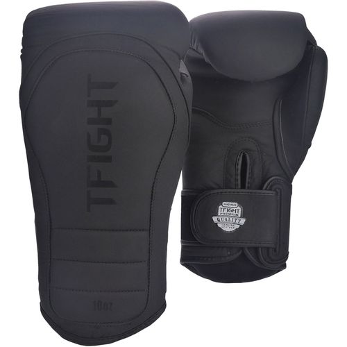 TFIGHT Premium Pro Matte Black/Black, rukavice za boks 14 OZ slika 2