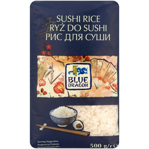 BLUE DRAGON riža za sushi 500g slika 1