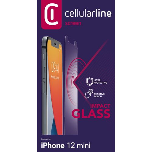 Cellularline zaštitno staklo za iPhone 12 Mini slika 2