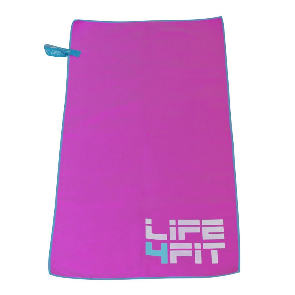 Lifefit Sportski peškir 70x140cm, Ljubičasti slika 1