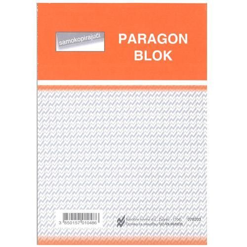 VII-56/NCR PARAGON BLOK KOPIRNI; Blok 2 x 50 listova, 10,5 x 14,8 cm slika 2