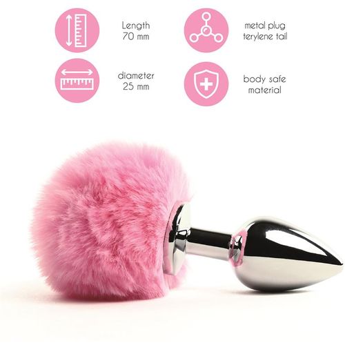 Feelztoys Bunny Tail butt plug slika 6