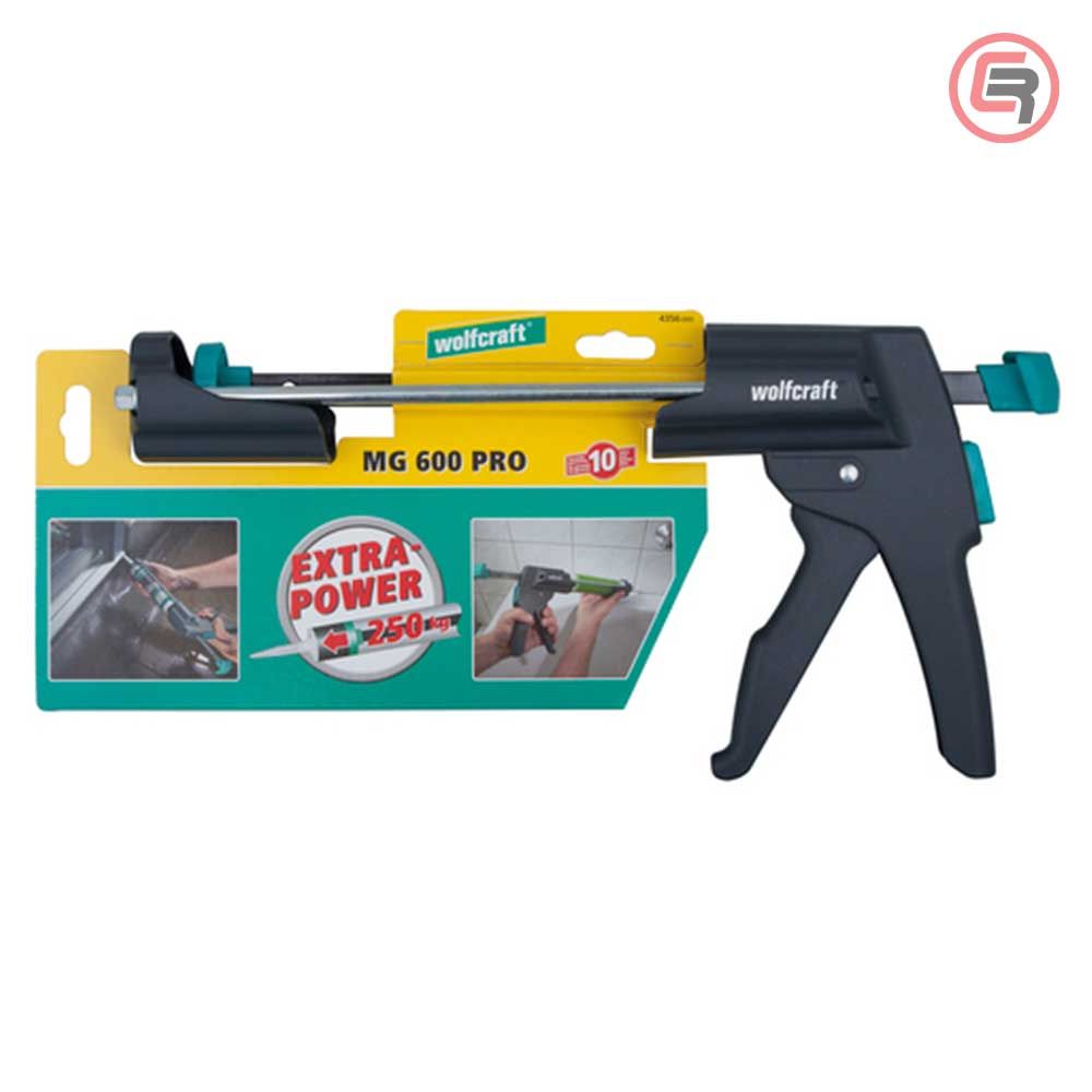 Wolfcraft Pištolj Za Silikon MG 600 Pro / 310 ml - 4356000 slika 2
