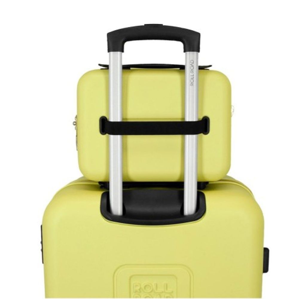 Roll Road Koferče 29 cm ABS Beauty case Camboya 506392F, pastelno zelena slika 6
