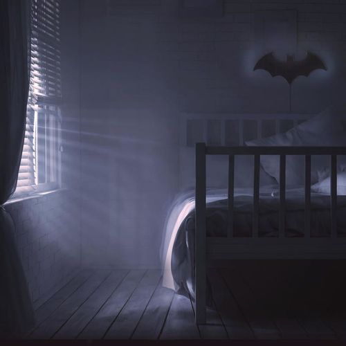 DC Comics Batman logo svjetiljka slika 4
